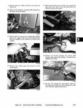 2004 Arctic Cat ATVs factory service and repair manual, Page 119