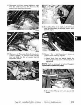 2004 Arctic Cat ATVs factory service and repair manual, Page 121