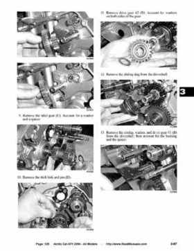 2004 Arctic Cat ATVs factory service and repair manual, Page 129