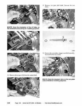 2004 Arctic Cat ATVs factory service and repair manual, Page 130