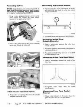 2004 Arctic Cat ATVs factory service and repair manual, Page 140