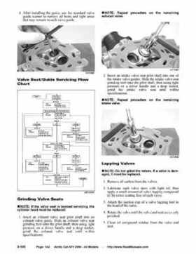 2004 Arctic Cat ATVs factory service and repair manual, Page 142
