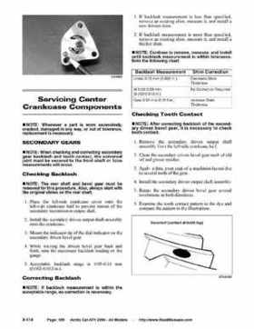 2004 Arctic Cat ATVs factory service and repair manual, Page 156