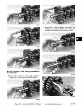 2004 Arctic Cat ATVs factory service and repair manual, Page 159
