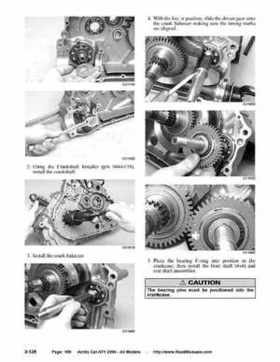 2004 Arctic Cat ATVs factory service and repair manual, Page 168