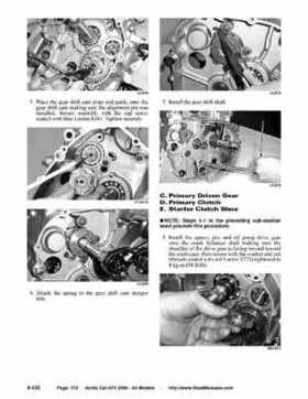 2004 Arctic Cat ATVs factory service and repair manual, Page 172