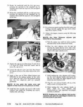 2004 Arctic Cat ATVs factory service and repair manual, Page 184