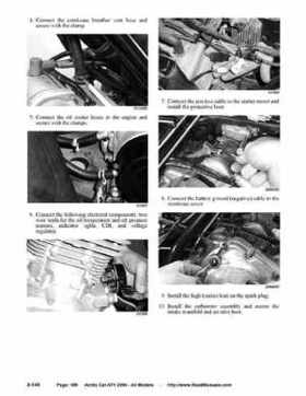 2004 Arctic Cat ATVs factory service and repair manual, Page 186