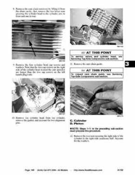 2004 Arctic Cat ATVs factory service and repair manual, Page 195