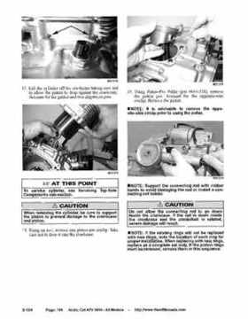 2004 Arctic Cat ATVs factory service and repair manual, Page 196