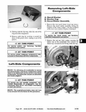 2004 Arctic Cat ATVs factory service and repair manual, Page 197