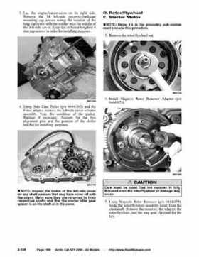 2004 Arctic Cat ATVs factory service and repair manual, Page 198