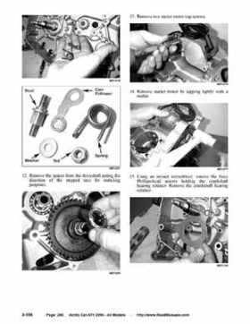 2004 Arctic Cat ATVs factory service and repair manual, Page 200