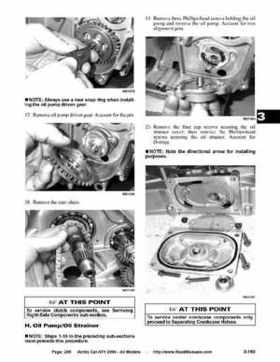 2004 Arctic Cat ATVs factory service and repair manual, Page 205