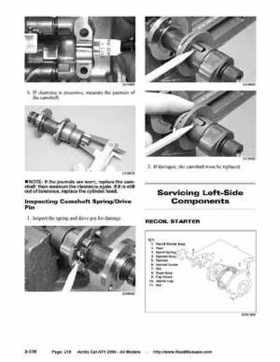 2004 Arctic Cat ATVs factory service and repair manual, Page 218