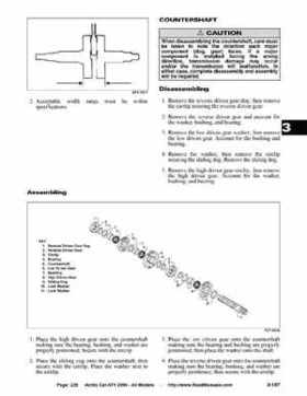2004 Arctic Cat ATVs factory service and repair manual, Page 229