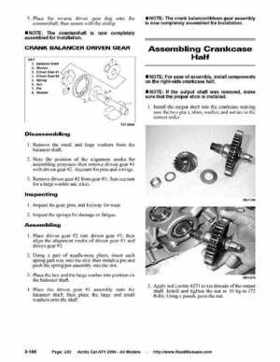 2004 Arctic Cat ATVs factory service and repair manual, Page 230
