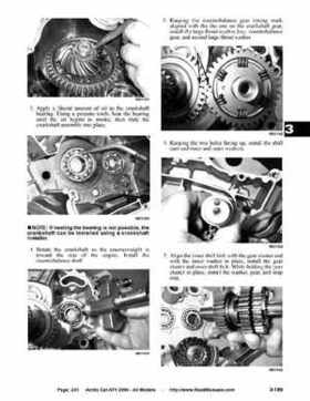 2004 Arctic Cat ATVs factory service and repair manual, Page 231