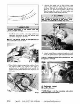 2004 Arctic Cat ATVs factory service and repair manual, Page 240