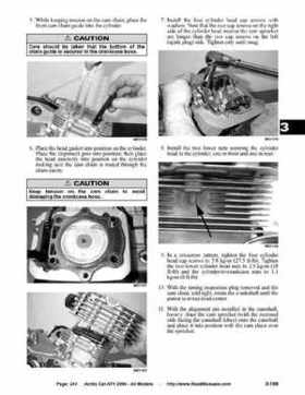 2004 Arctic Cat ATVs factory service and repair manual, Page 241