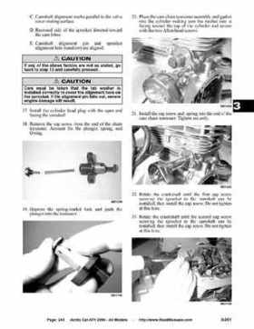 2004 Arctic Cat ATVs factory service and repair manual, Page 243