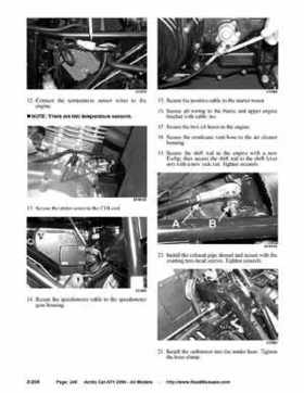 2004 Arctic Cat ATVs factory service and repair manual, Page 246