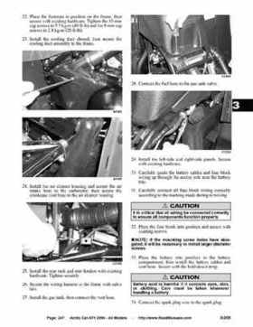 2004 Arctic Cat ATVs factory service and repair manual, Page 247