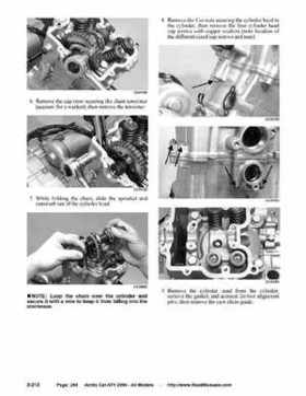2004 Arctic Cat ATVs factory service and repair manual, Page 254