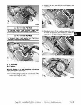 2004 Arctic Cat ATVs factory service and repair manual, Page 255