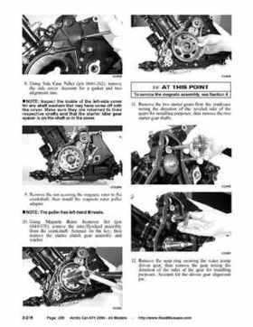 2004 Arctic Cat ATVs factory service and repair manual, Page 258