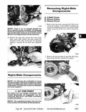 2004 Arctic Cat ATVs factory service and repair manual, Page 259