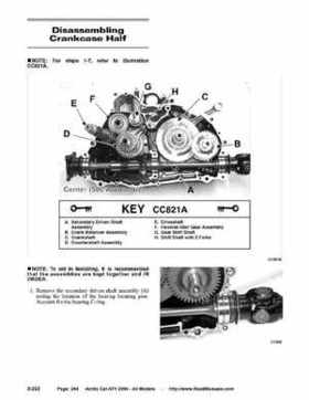 2004 Arctic Cat ATVs factory service and repair manual, Page 264