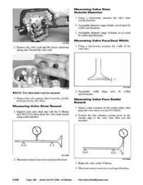 2004 Arctic Cat ATVs factory service and repair manual, Page 268