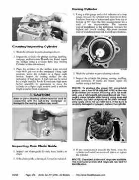 2004 Arctic Cat ATVs factory service and repair manual, Page 274