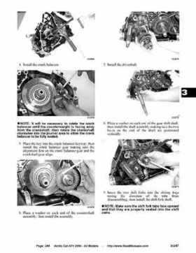 2004 Arctic Cat ATVs factory service and repair manual, Page 289