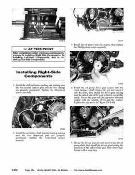 2004 Arctic Cat ATVs factory service and repair manual, Page 292
