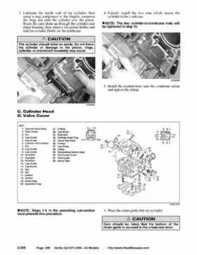 2004 Arctic Cat ATVs factory service and repair manual, Page 298