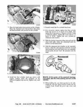 2004 Arctic Cat ATVs factory service and repair manual, Page 299