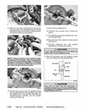2004 Arctic Cat ATVs factory service and repair manual, Page 300
