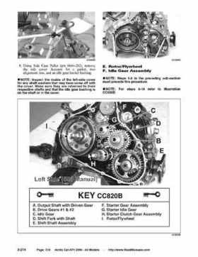 2004 Arctic Cat ATVs factory service and repair manual, Page 316