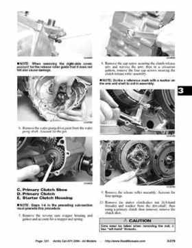 2004 Arctic Cat ATVs factory service and repair manual, Page 321