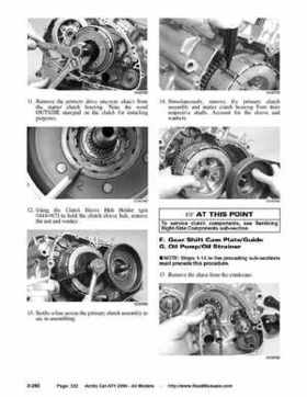2004 Arctic Cat ATVs factory service and repair manual, Page 322