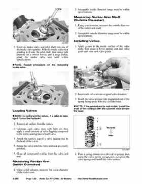 2004 Arctic Cat ATVs factory service and repair manual, Page 332