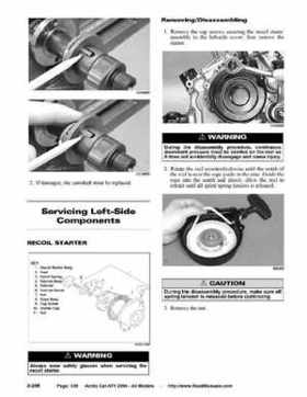 2004 Arctic Cat ATVs factory service and repair manual, Page 338