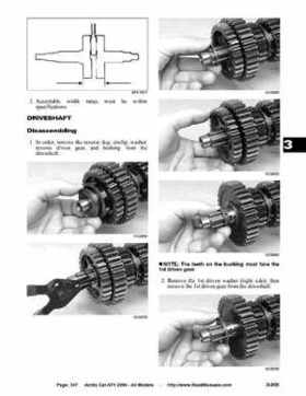 2004 Arctic Cat ATVs factory service and repair manual, Page 347