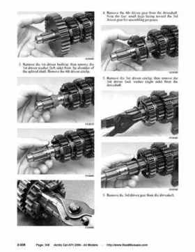 2004 Arctic Cat ATVs factory service and repair manual, Page 348
