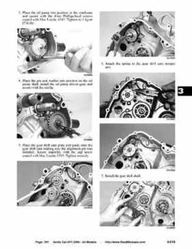 2004 Arctic Cat ATVs factory service and repair manual, Page 361