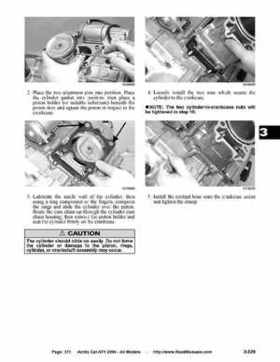 2004 Arctic Cat ATVs factory service and repair manual, Page 371