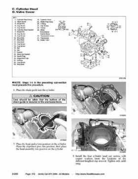 2004 Arctic Cat ATVs factory service and repair manual, Page 372