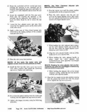 2004 Arctic Cat ATVs factory service and repair manual, Page 376